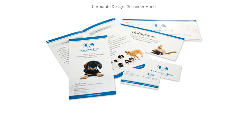 Corporate Design: Gesunder Hund