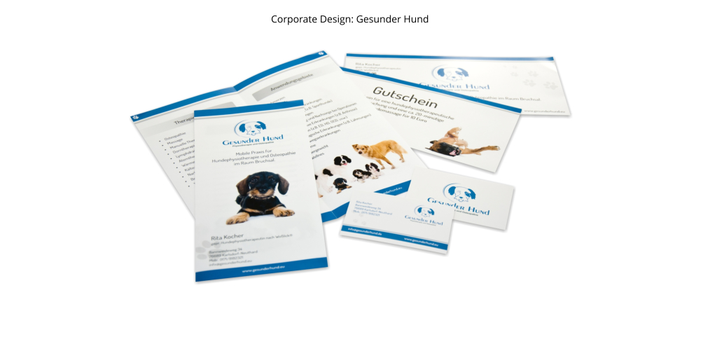 Corporate Design: Gesunder Hund