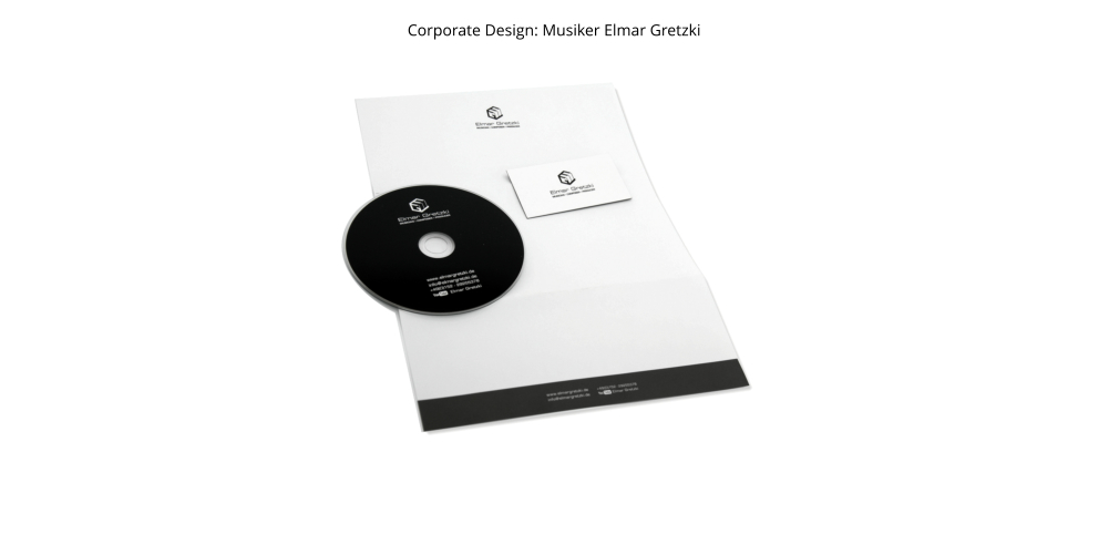 Corporate Design: Musiker Elmar Gretzki